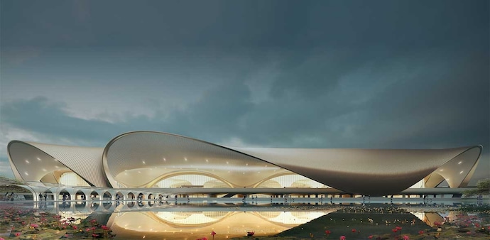 Key features include a 3,700-metre runway, modern passenger terminals, advanced ATC systems, and seamless integration with road, port, and industrial corridors. Key features include a 3,700-metre runway, modern passenger terminals, advanced ATC systems, and seamless integration with road, port, and industrial corridors.