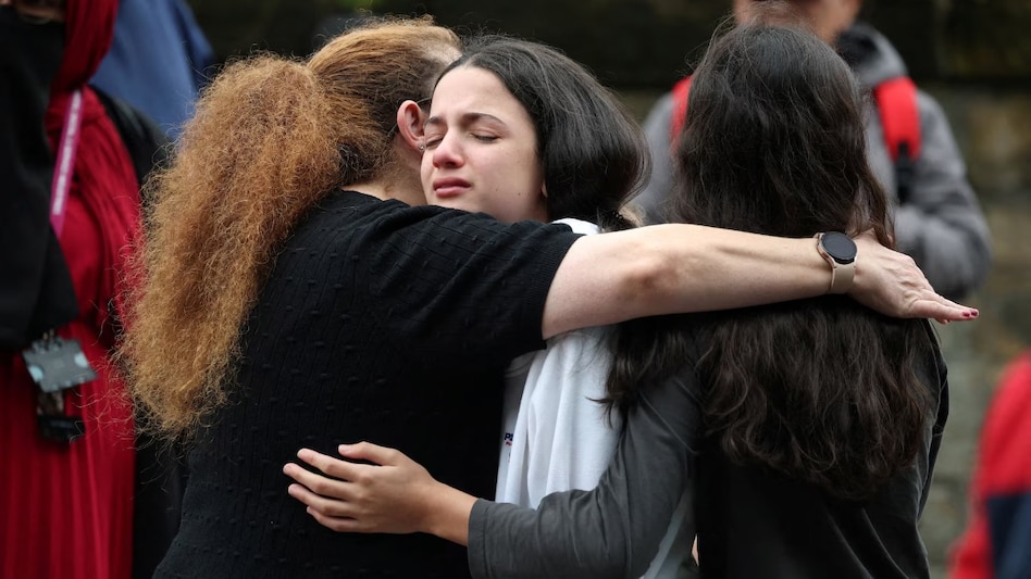 Manchester synagogue violence: assailant shot dead after car and stabbing attack (Image: Reuters) Manchester synagogue violence: assailant shot dead after car and stabbing attack (Image: Reuters)