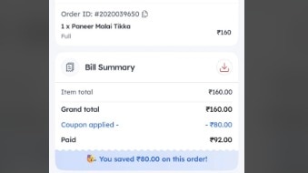‘Those were the days of affordable eating’: Redditor’s old Zomato order receipt sparks nostalgia