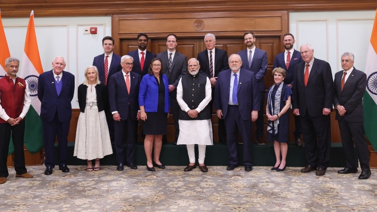 Modi meets US delegation of thinkers, business leaders in New Delhi
