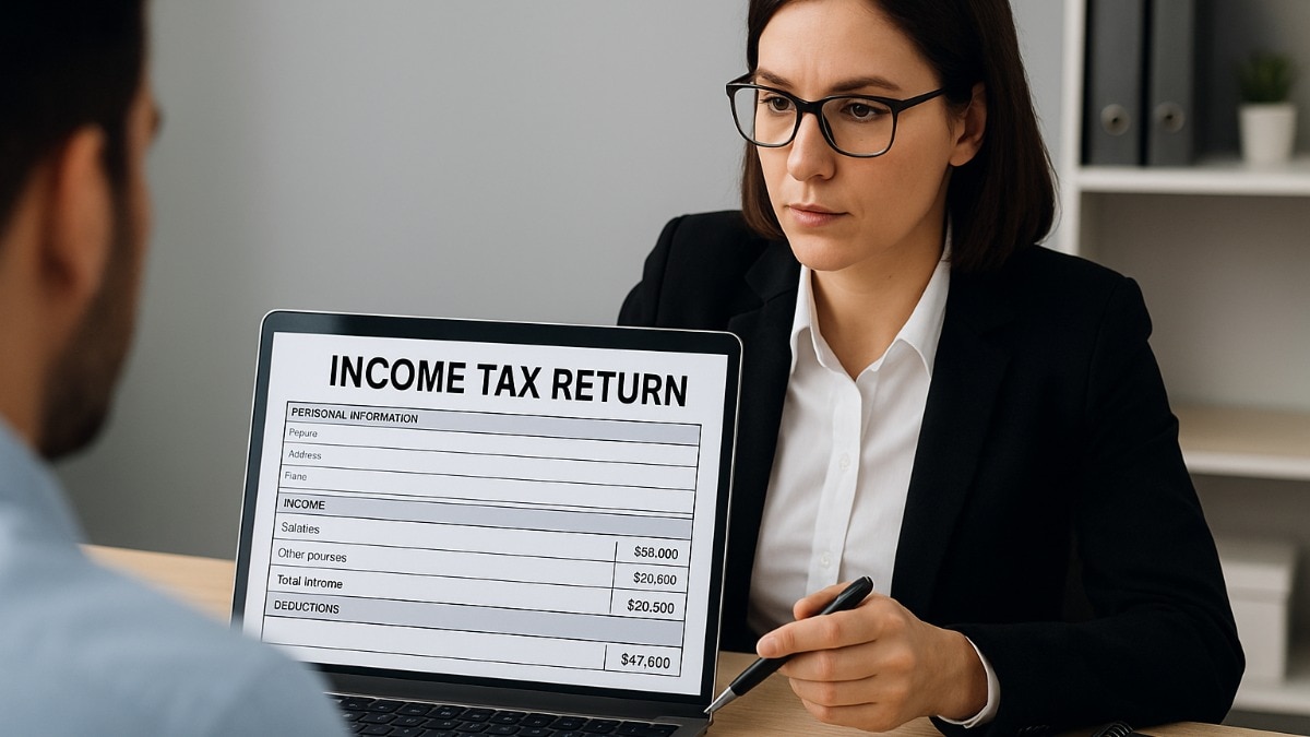 His post went viral in no time, with netizens saying that the HR has no business knowing the candidate's ITR data. (Image generated by AI) His post went viral in no time, with netizens saying that the HR has no business knowing the candidate's ITR data. (Image generated by AI)