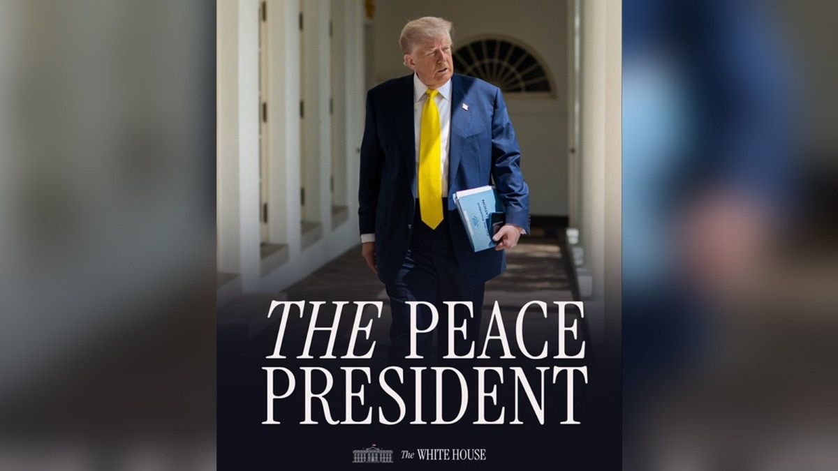 ‘The Peace President’: White House cheers on for Donald Trump for the Nobel Peace Prize