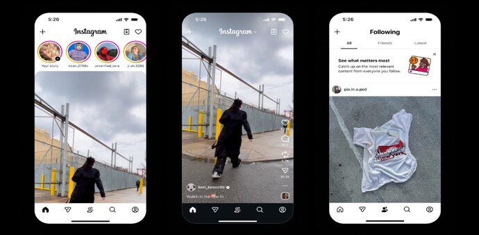 Instagram is bringing a new reels-first layout in India Instagram is bringing a new reels-first layout in India