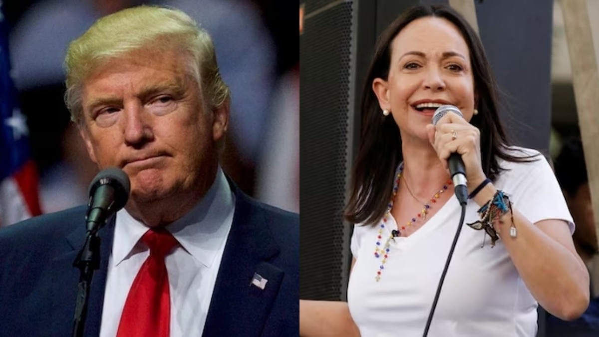 Winner Machado accepted it ‘in my honour’: Trump says he ‘deserved’ Nobel Peace Prize