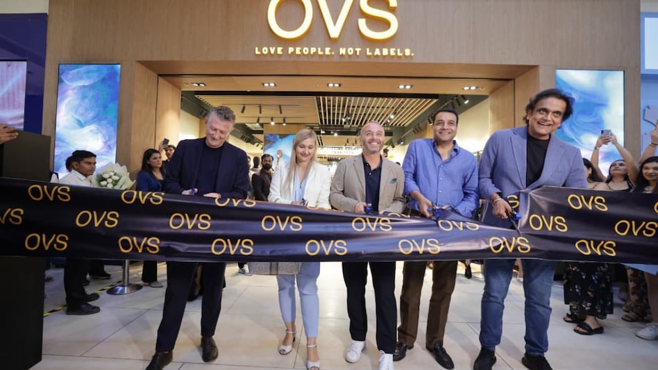 Carmine Di Virgilio, Global Chief Retail Officer, OVS, and Sundeep Chugh, MD, OVS India, at the store launch in New Delhi. Carmine Di Virgilio, Global Chief Retail Officer, OVS, and Sundeep Chugh, MD, OVS India, at the store launch in New Delhi.