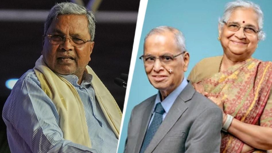 Siddaramaiah slams Narayana Murthy, Sudha Murty for skipping Karnataka's Social and Educational Survey Siddaramaiah slams Narayana Murthy, Sudha Murty for skipping Karnataka's Social and Educational Survey