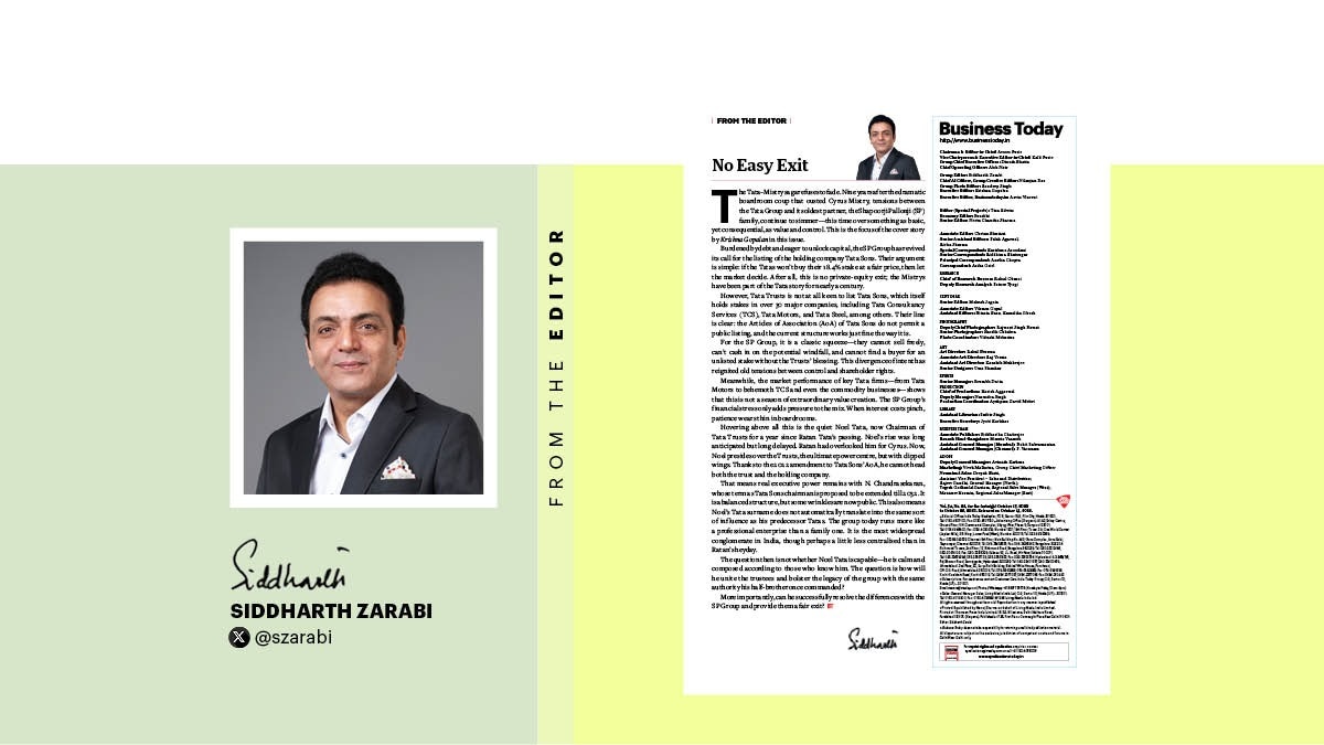 There's no easy exit at Bombay House