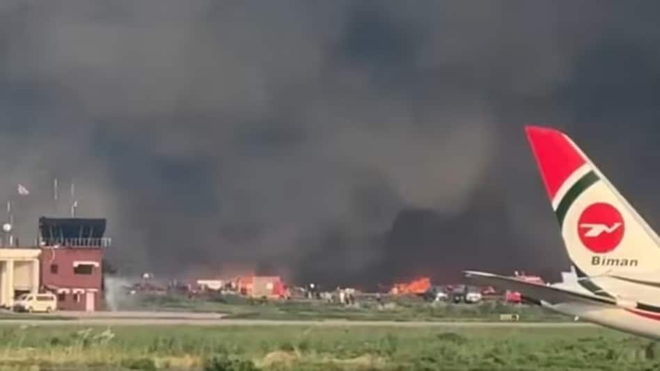 Local media reported that chemicals stored in the cargo zone complicated firefighting efforts. Local media reported that chemicals stored in the cargo zone complicated firefighting efforts.