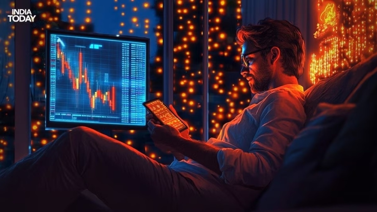 The tradition, deeply rooted in India’s trading culture, is seen as an auspicious start to the new year, with many investors participating to make their “first trade” for good luck. The tradition, deeply rooted in India’s trading culture, is seen as an auspicious start to the new year, with many investors participating to make their “first trade” for good luck.