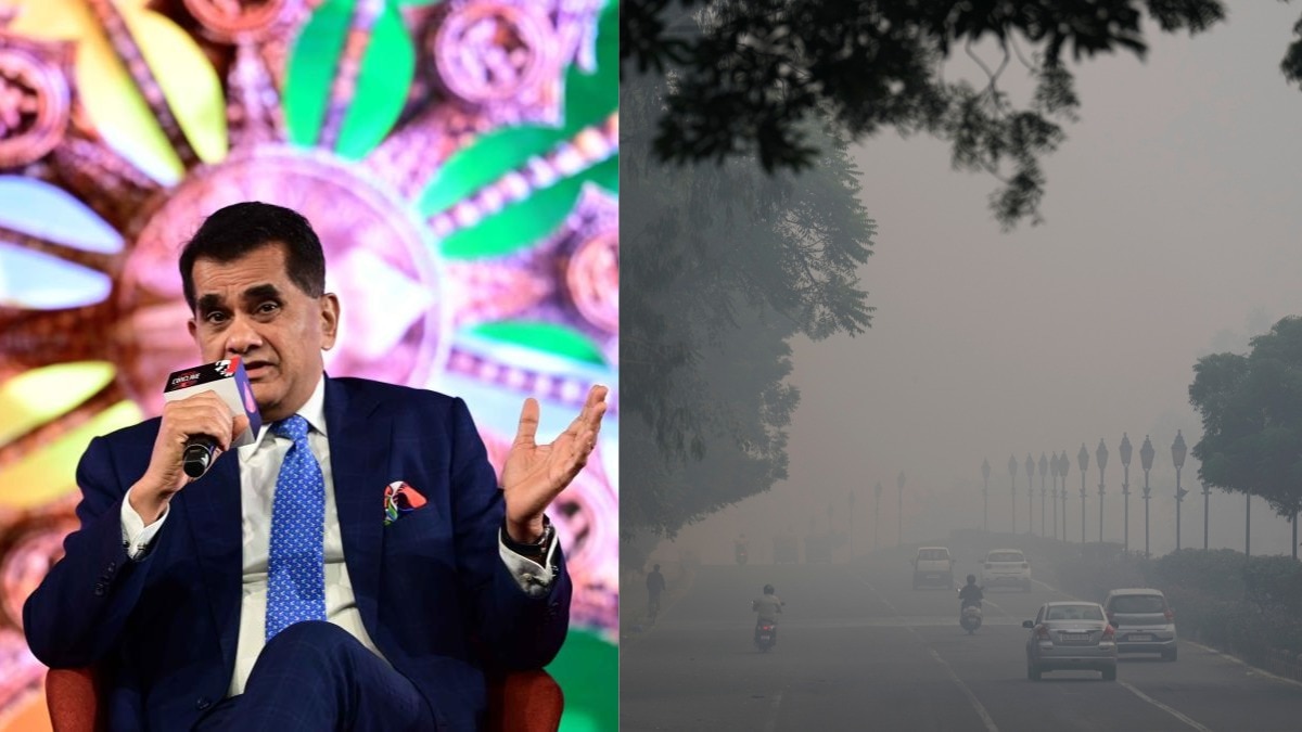 Delhi's AQI crosses 400: Amitabh Kant calls for unified plan to end capital's pollution crisis