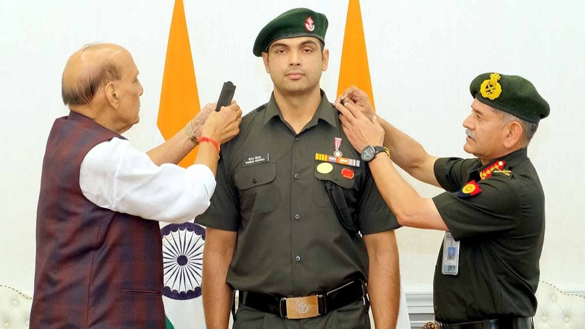 His personal best throw of 90.23 metres in 2025 remains a landmark in Indian sports history. His personal best throw of 90.23 metres in 2025 remains a landmark in Indian sports history.