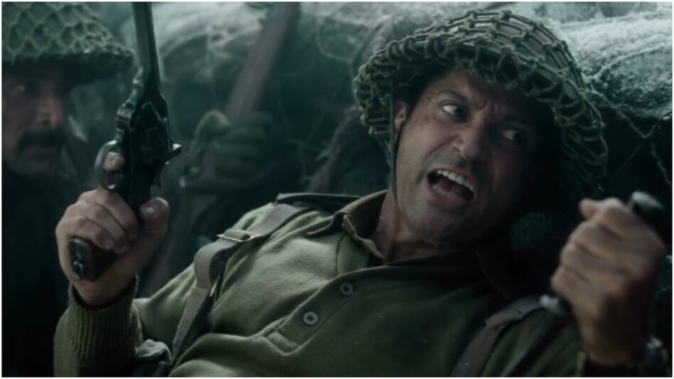 Protesters said the movie tells the story of the 1962 Indo-China war but does not show the courage of the 120 Ahir soldiers from the 13th Kumaon Regiment who fought at Rezang La in Ladakh Protesters said the movie tells the story of the 1962 Indo-China war but does not show the courage of the 120 Ahir soldiers from the 13th Kumaon Regiment who fought at Rezang La in Ladakh