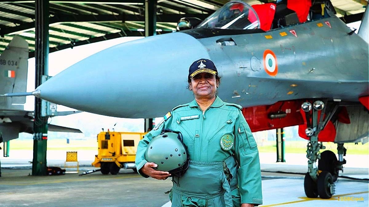 WATCH: President Droupadi Murmu takes sortie on Rafale jet in Ambala, Air Force chief also present