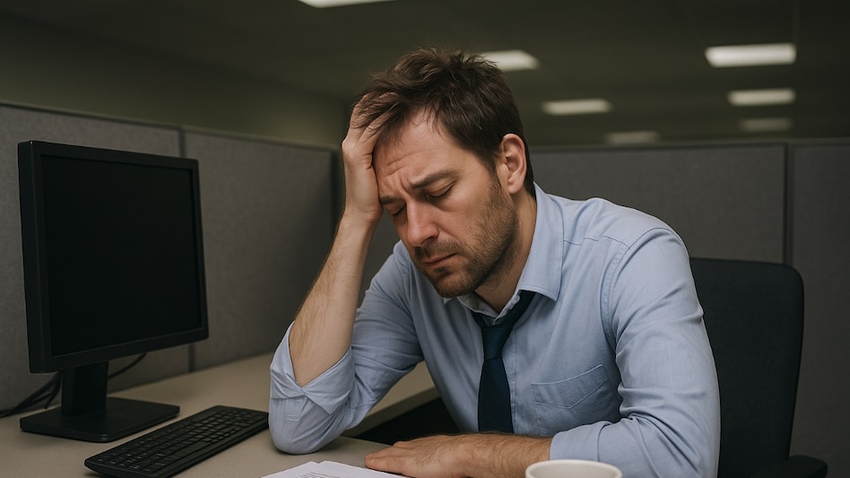 The story has resonated widely as tech workers globally grapple with job insecurity (Image generated by AI) The story has resonated widely as tech workers globally grapple with job insecurity (Image generated by AI)