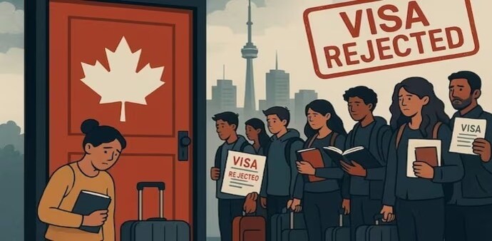 Fewer Indian students apply to Canada as rejections surge and rules tighten Fewer Indian students apply to Canada as rejections surge and rules tighten