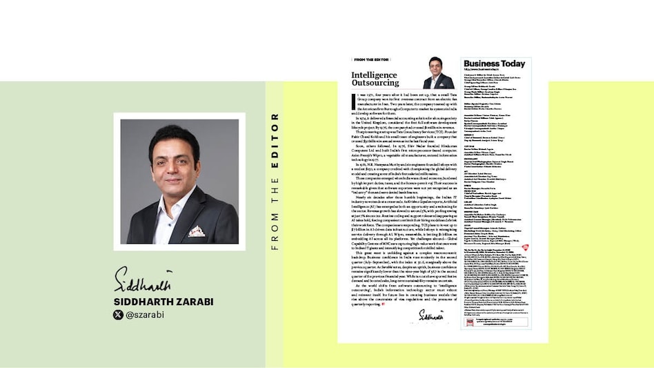 Intelligence Outsourcing: The Great Reset in the Indian IT Sector Intelligence Outsourcing: The Great Reset in the Indian IT Sector