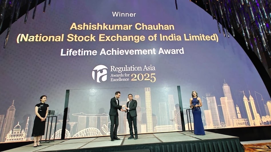 NSE CEO Ashish Chauhan wins Regulation Asia’s first-ever Lifetime Achievement Award in Singapore NSE CEO Ashish Chauhan wins Regulation Asia’s first-ever Lifetime Achievement Award in Singapore