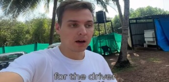 Things took an even stranger turn when the GoaMiles driver arrived to pick them up. He allegedly asked the couple to cover the vehicle’s number plate, fearing that local drivers nearby were recording videos or taking photos. Things took an even stranger turn when the GoaMiles driver arrived to pick them up. He allegedly asked the couple to cover the vehicle’s number plate, fearing that local drivers nearby were recording videos or taking photos.