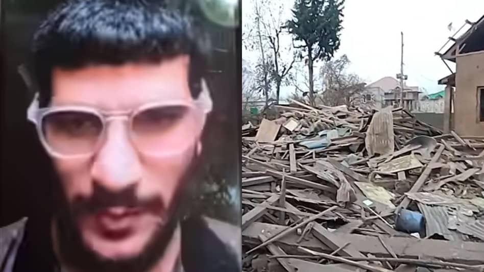 Red Fort blast: Bomber Dr Umar Nabi's house blown to bits Red Fort blast: Bomber Dr Umar Nabi's house blown to bits