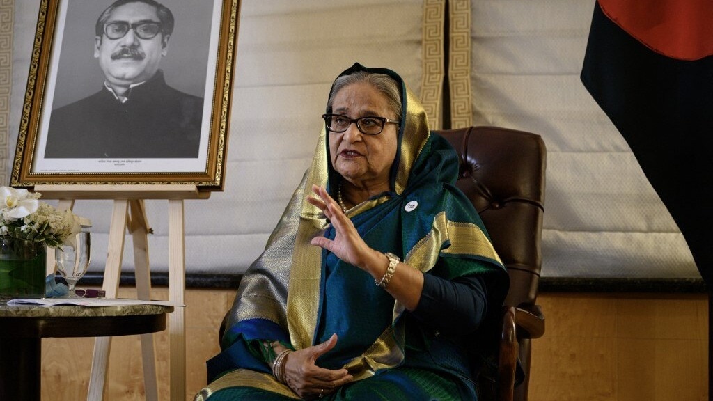Former Prime Minister Sheikh Hasina