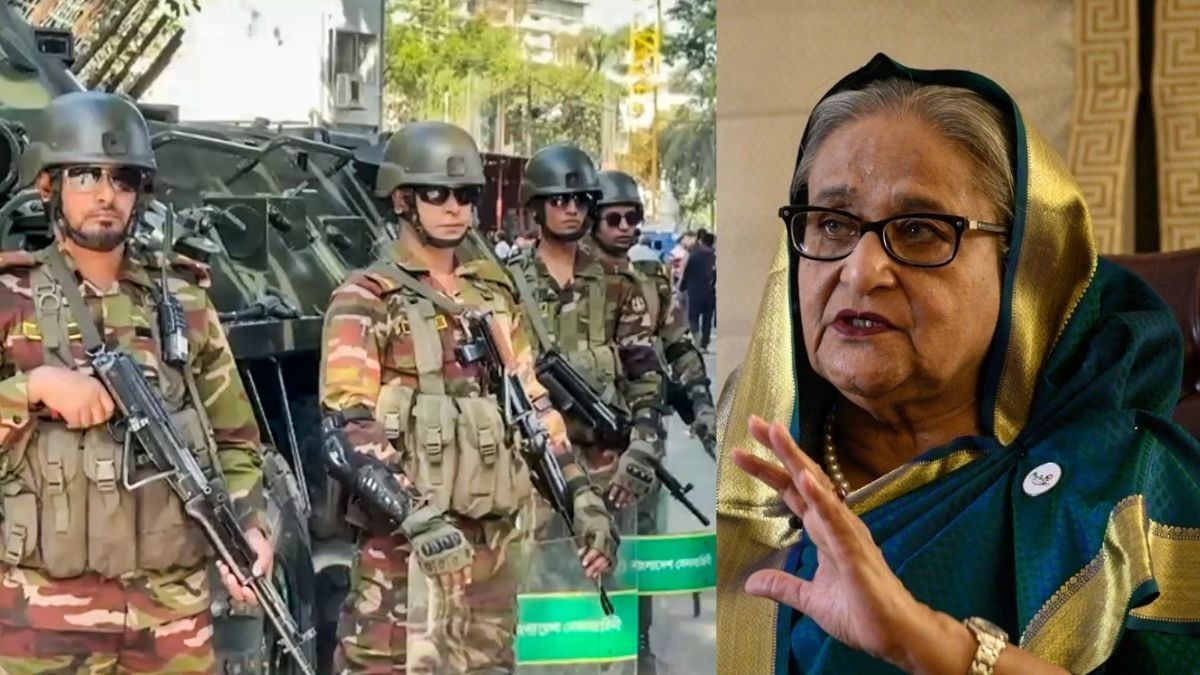 Deposed Bangladesh Prime Minister Sheikh Hasina