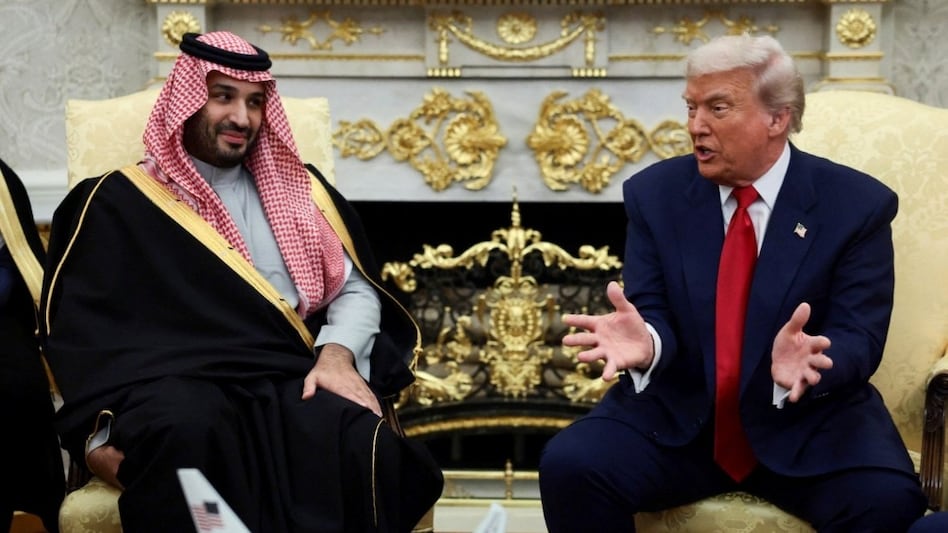 US President Donald Trump with Saudi Crown Prince Mohammed Bin Salman US President Donald Trump with Saudi Crown Prince Mohammed Bin Salman