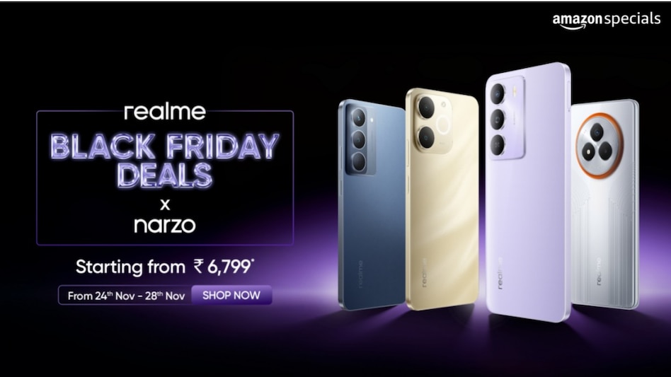 Realme Black Friday Blockbuster Deals Realme Black Friday Blockbuster Deals