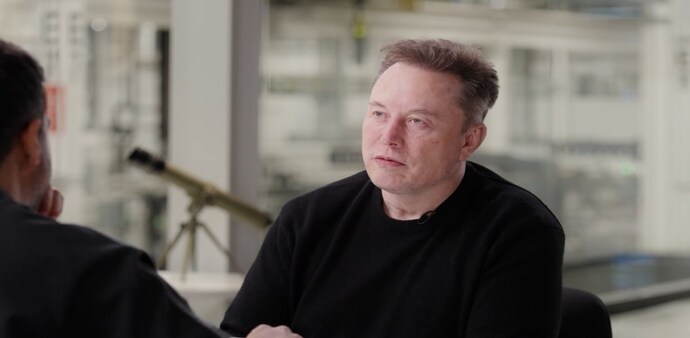 Elon Musk in an interview with Nikhil Kamath Elon Musk in an interview with Nikhil Kamath