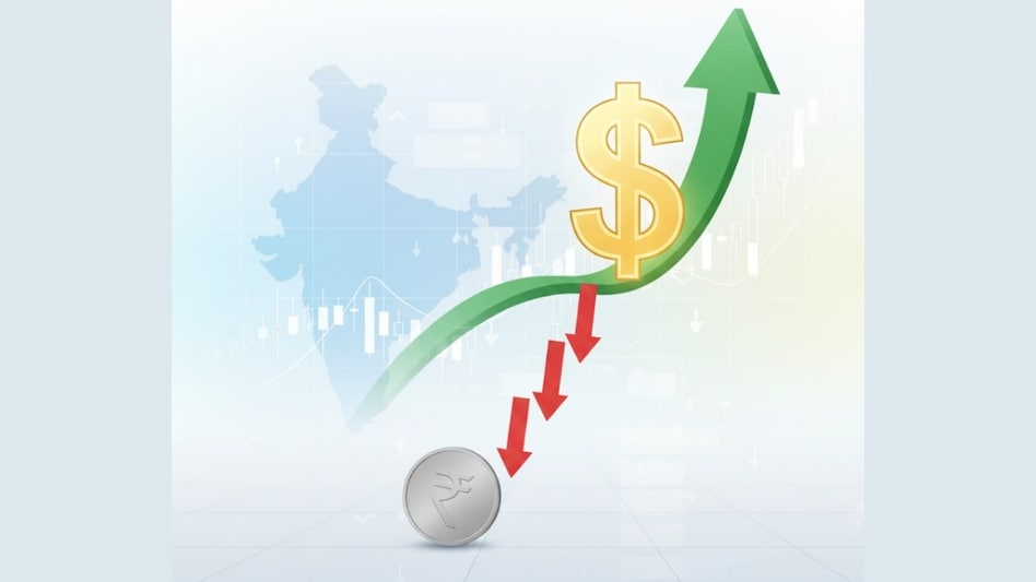 The currency’s slide has been aggravated by heavy foreign portfolio investor (FPI) selling. FPIs have withdrawn Rs 1.48 lakh crore from Indian equities since January 2025. The currency’s slide has been aggravated by heavy foreign portfolio investor (FPI) selling. FPIs have withdrawn Rs 1.48 lakh crore from Indian equities since January 2025.