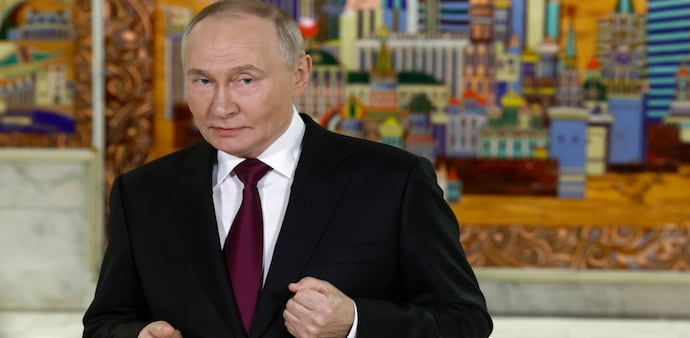 The Russian leader implied that it is Western governments, not India or Russia, who have turned energy into a political weapon. The Russian leader implied that it is Western governments, not India or Russia, who have turned energy into a political weapon.