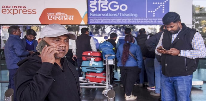 IndiGo cancelled more than 200 flights from Delhi and Mumbai on Saturday, a day after it briefly secured partial relief from the second phase of the court-mandated revised flight duty and rest regulations for cockpit crew. IndiGo cancelled more than 200 flights from Delhi and Mumbai on Saturday, a day after it briefly secured partial relief from the second phase of the court-mandated revised flight duty and rest regulations for cockpit crew.