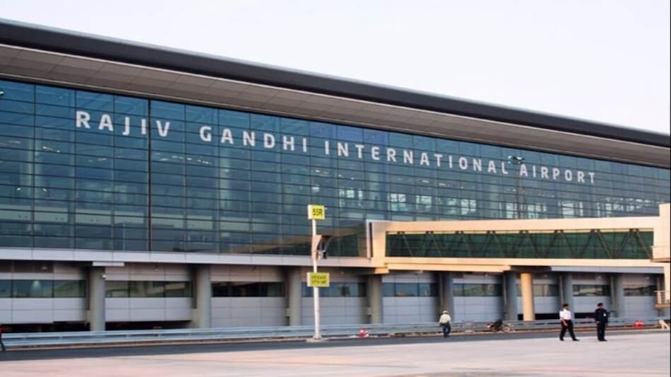 Hyderabad airport receives fresh bomb threats targeting three flights; all land safely Hyderabad airport receives fresh bomb threats targeting three flights; all land safely