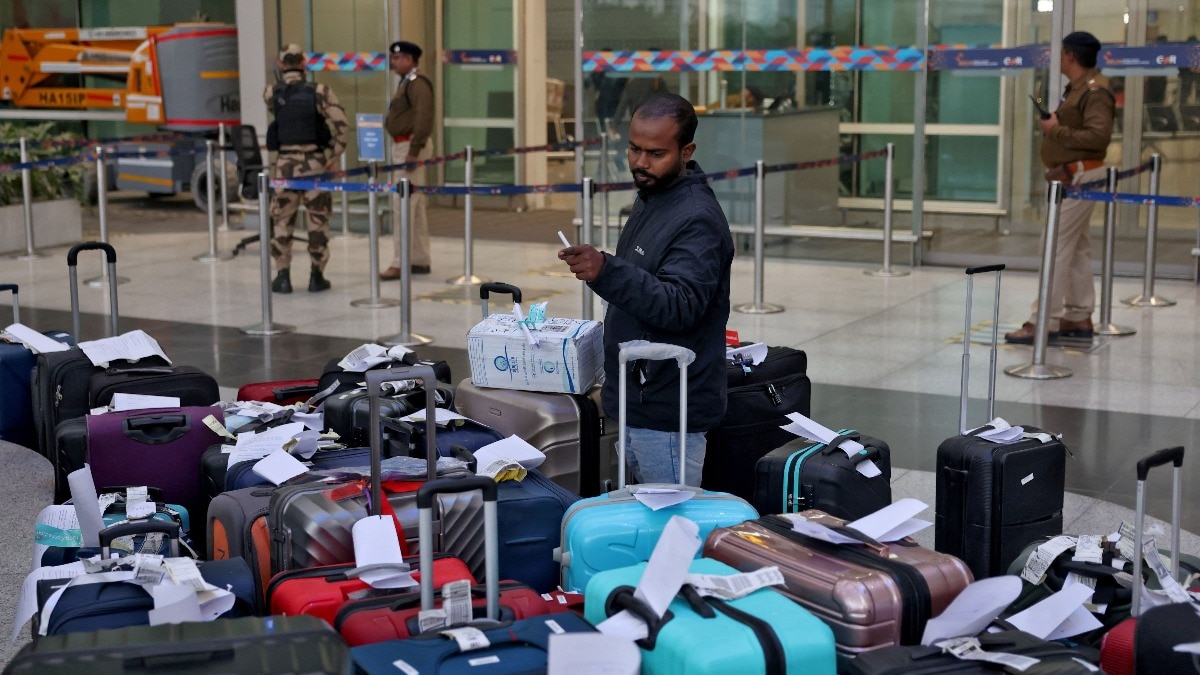 In Delhi, 76 departures and arrivals of IndiGo flights have been cancelled as of Tuesday, taking the total number of cancellations to 152.
