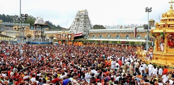 Tirumala rocked by fresh scam around fake silk dupattas Tirumala rocked by fresh scam around fake silk dupattas