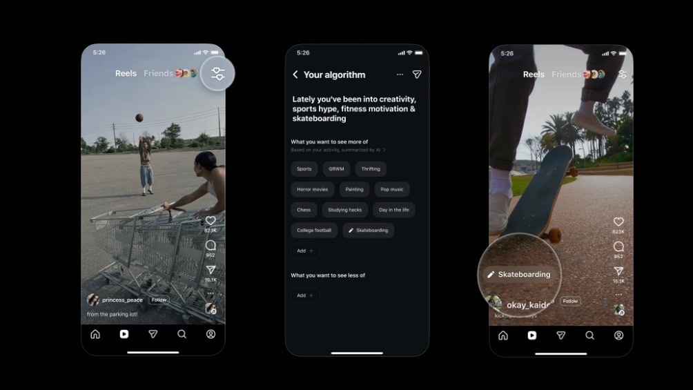 Instagram's new “Your Algorithm” feature lets users customise Reel algorithm 