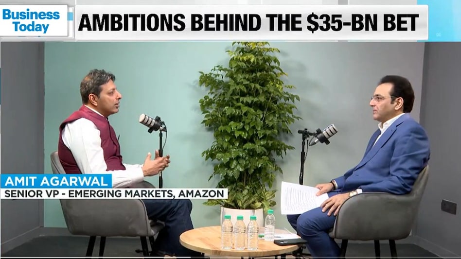 Amazon's Amit Agarwal shares insight's on company's $35 bullion investment in India Amazon's Amit Agarwal shares insight's on company's $35 bullion investment in India
