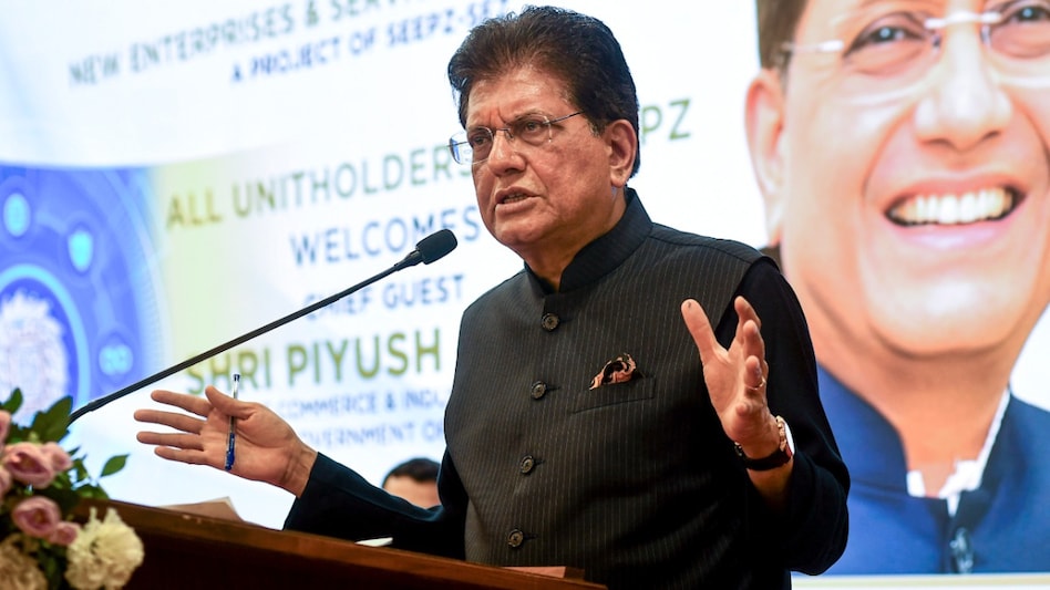 Union Minister of Commerce & Industry Piyush Goyal Union Minister of Commerce & Industry Piyush Goyal