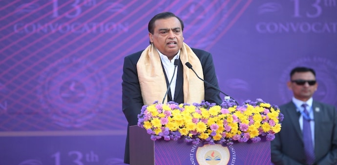Ambani also took a moment to reflect on India's current position in the global arena. Ambani also took a moment to reflect on India's current position in the global arena.