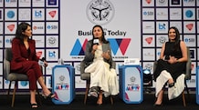 Corporate India still designed for men, needs structural change, says Ameera Shah Ameera Shah, Executive Chairperson at Metropolis Healthcare, at MPW 2025 session ‘Ambition vs Biology', along with moderators Aabha Bakaya and Sakshi Batra.