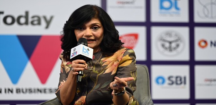 Gangadharan is not just an accomplished tech leader — she is also the current chairperson of NASSCOM, India's apex body for the $250 billion technology sector. Gangadharan is not just an accomplished tech leader — she is also the current chairperson of NASSCOM, India's apex body for the $250 billion technology sector.