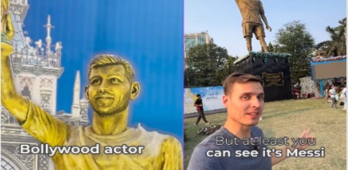 He questioned how the statue was reportedly completed in just 40 days, contrasting it with long-standing infrastructure challenges in the city. He questioned how the statue was reportedly completed in just 40 days, contrasting it with long-standing infrastructure challenges in the city.