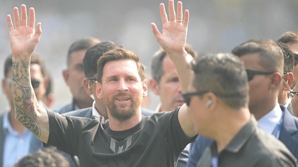 Lionel Messi arrives in Mumbai for next leg of GOAT India Tour, Delhi next