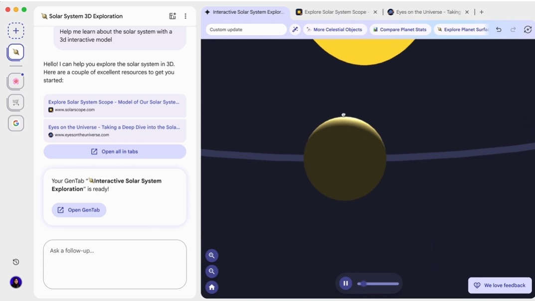 Google tests AI-powered browser 'Disco,' which creates web apps from browser tabs