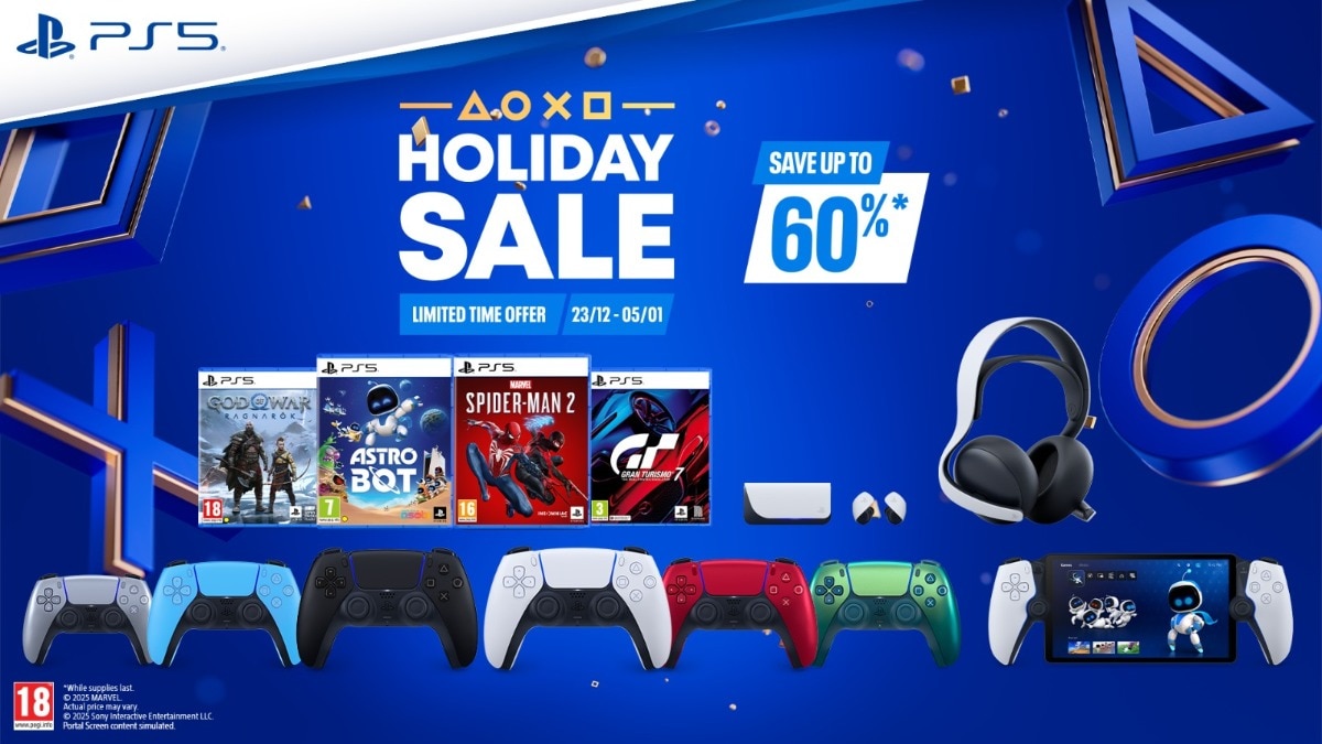 PlayStation India announces massive holiday sale for gamers with discounts up to 60%