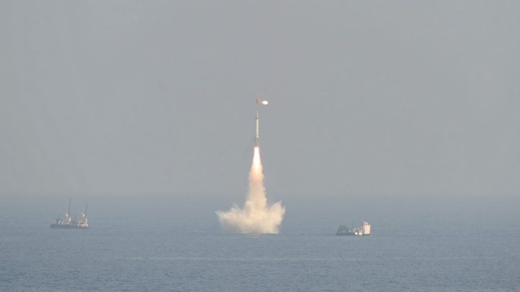 The K-4 is an intermediate-range submarine-launched ballistic missile with a strike range of up to 3,500 km, enabling India to target adversaries deep inside hostile territory while remaining safely submerged.