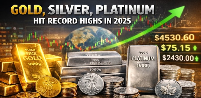 Gold, silver and platinum have all hit lifetime highs, driven by easing rate expectations and global tensions. Gold, silver and platinum have all hit lifetime highs, driven by easing rate expectations and global tensions.
