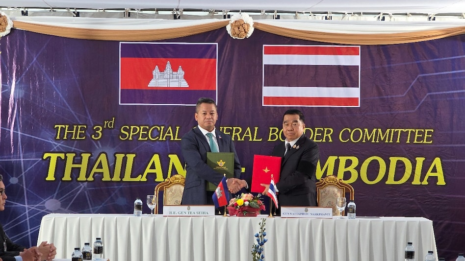Thailand and Cambodia signed a ceasefire today Thailand and Cambodia signed a ceasefire today