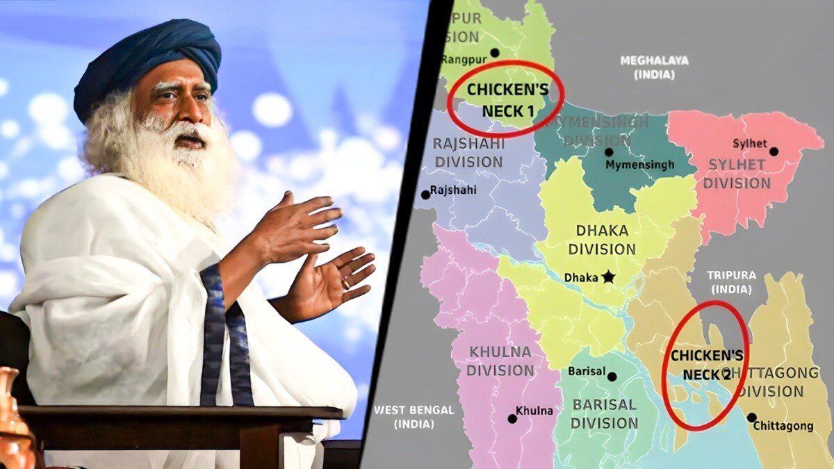 Sadhguru Urges India to Strengthen Siliguri Corridor