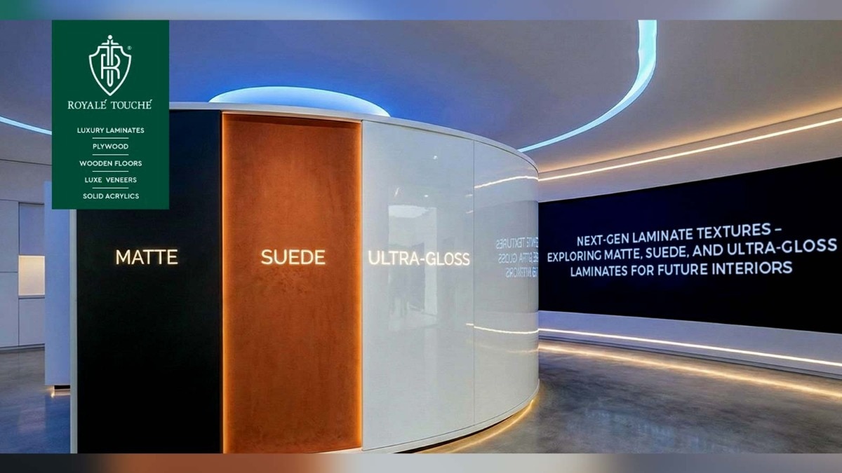 Next-Gen Laminate Textures-Exploring matte, suede, and ultra-gloss laminates for future interiors.