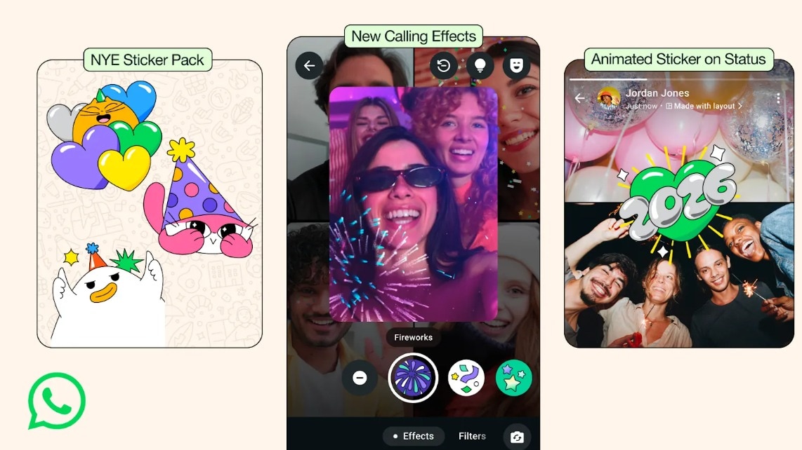 WhatsApp features for New Year 2026